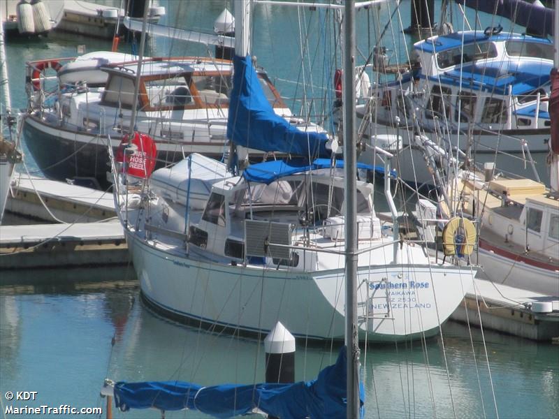 southern rose (Unknown) - IMO , MMSI 512006970 under the flag of New Zealand