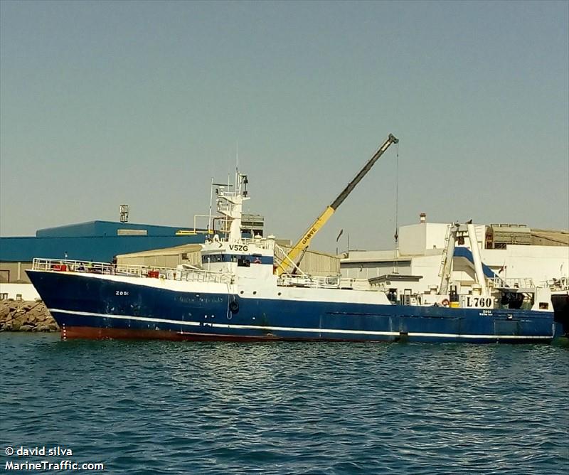 zogi (Fishing vessel) - IMO , MMSI 659010000, Call Sign V5ZG under the flag of Namibia