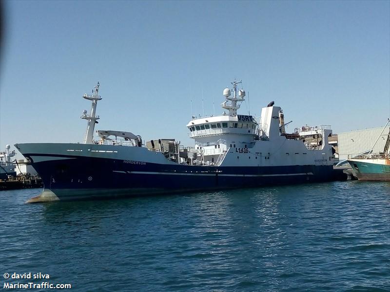 nordervon (Fishing Vessel) - IMO 9185190, MMSI 659035000, Call Sign V5RT under the flag of Namibia