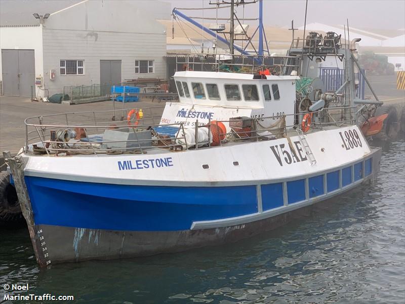 helgoland (Fishing Vessel) - IMO 9147564, MMSI 659101000, Call Sign V5HG under the flag of Namibia