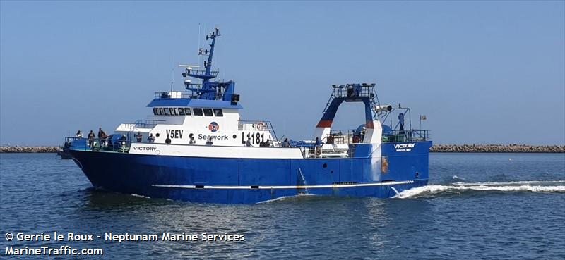 victory (Fishing vessel) - IMO , MMSI 659311000 under the flag of Namibia