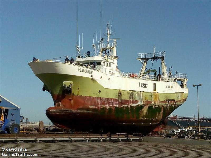 kaume (Fishing Vessel) - IMO 9172882, MMSI 659351000, Call Sign V5KU under the flag of Namibia