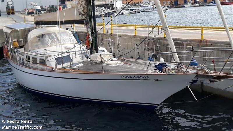bunarina (Sailing vessel) - IMO , MMSI 225984664, Call Sign EA2652 under the flag of Spain