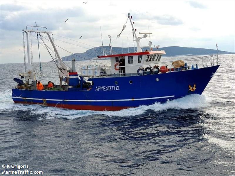 armenistis (Fishing vessel) - IMO 8789509, MMSI 237085000, Call Sign SV6502 under the flag of Greece