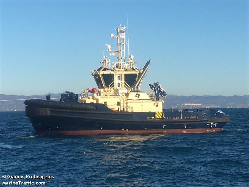 svitzer evros (Tug) - IMO 9957098, MMSI 241887000, Call Sign SVB4397 under the flag of Greece