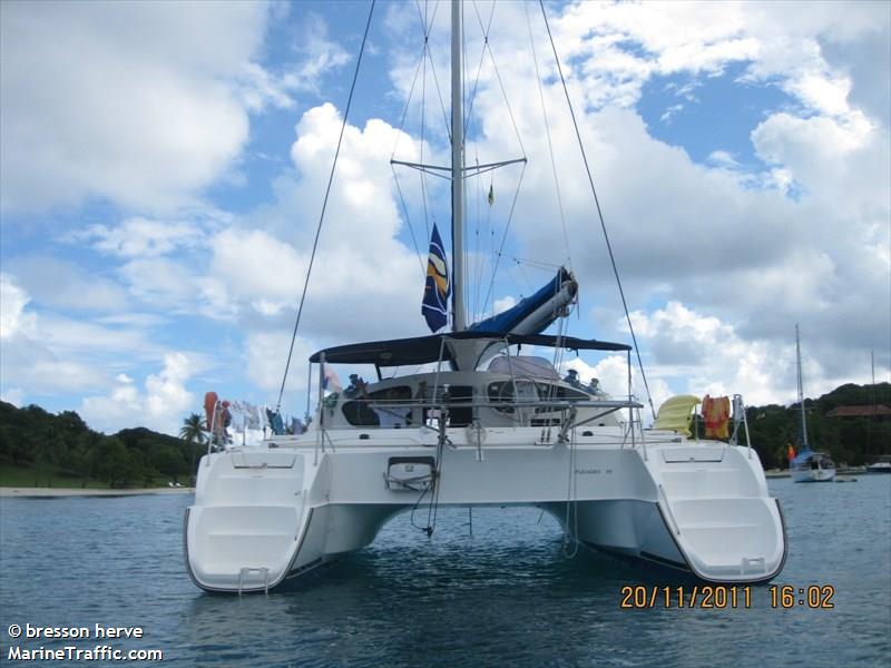 pleiades (Sailing vessel) - IMO , MMSI 347011670, Call Sign FAA2107 under the flag of Martinique