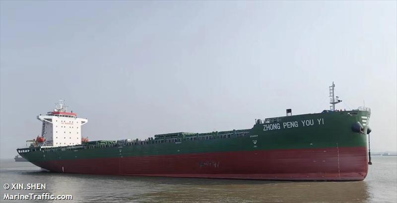 zhong peng you yi (Container Ship) - IMO 1016161, MMSI 352003295, Call Sign 3E7462 under the flag of Panama
