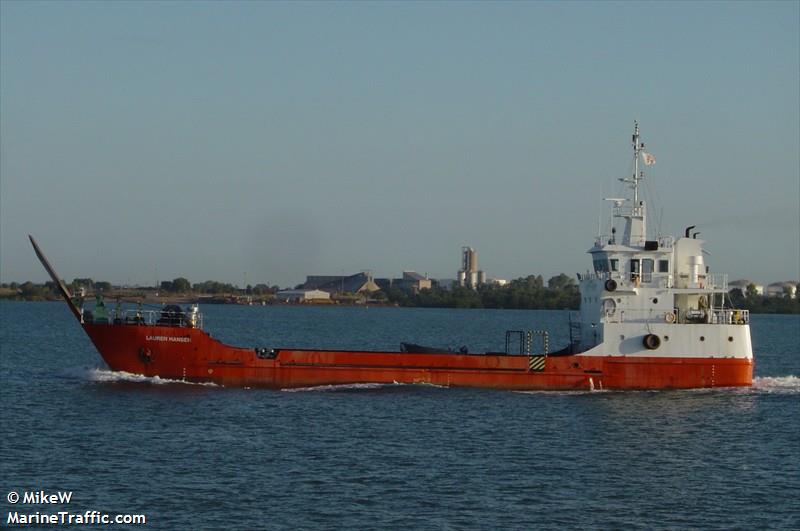 lauren hansen (Landing Craft) - IMO 9580869, MMSI 503634000, Call Sign VZXU under the flag of Australia