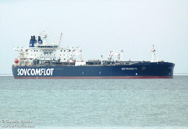scf primorye (Crude Oil Tanker) - IMO 9421960, MMSI 273255610, Call Sign UBQZ3 under the flag of Russia