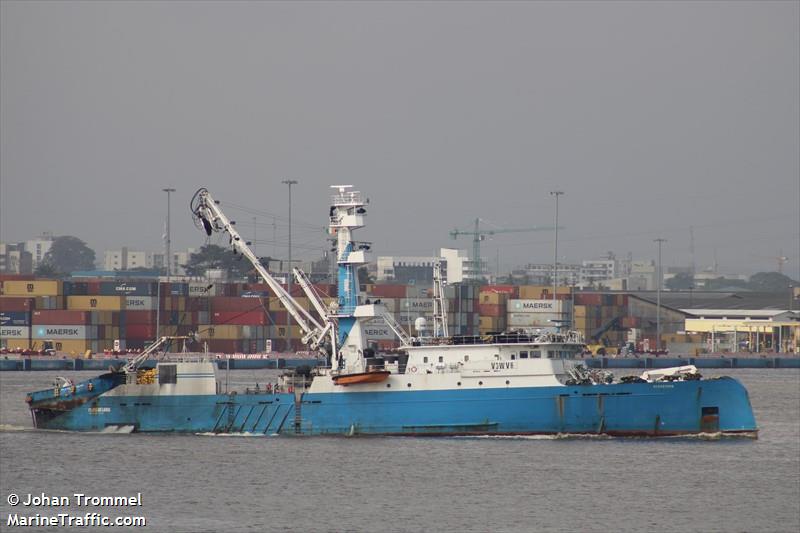 fv playa de laida (Fishing Vessel) - IMO 9719812, MMSI 312257000, Call Sign V3WV6 under the flag of Belize