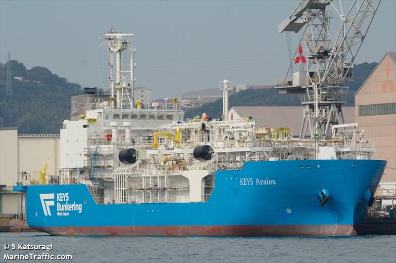 keys azalea (Bunkering Tanker) - IMO 9983542, MMSI 431023109, Call Sign JD5283 under the flag of Japan