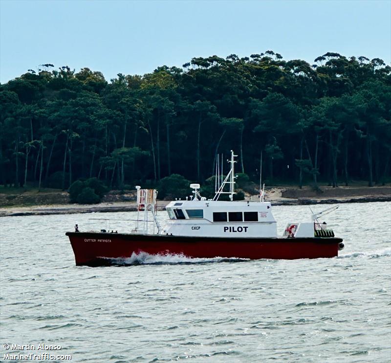 cutter patriota (Pilot) - IMO , MMSI 770576523, Call Sign CXCP under the flag of Uruguay