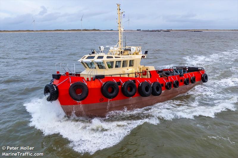 skawlink v (Offshore Tug/Supply Ship) - IMO 1017335, MMSI 219032932, Call Sign 0ZAP2 under the flag of Denmark