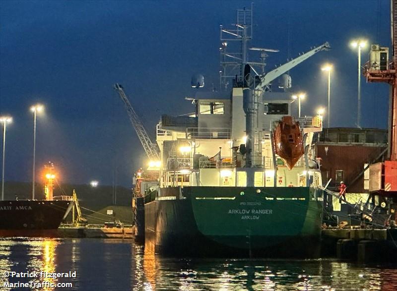 arklow ranger (General Cargo Ship) - IMO 9923243, MMSI 250014107, Call Sign EIA2572 under the flag of Ireland