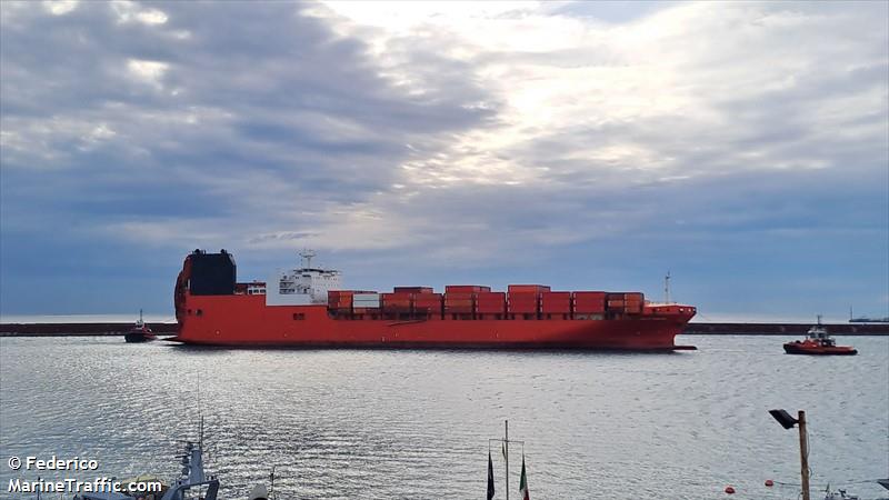 jolly vanadio (Ro-Ro Cargo Ship) - IMO 9668972, MMSI 255915704, Call Sign CQ2162 under the flag of Madeira