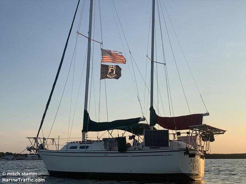 miss millie (Sailing vessel) - IMO , MMSI 338493242 under the flag of USA