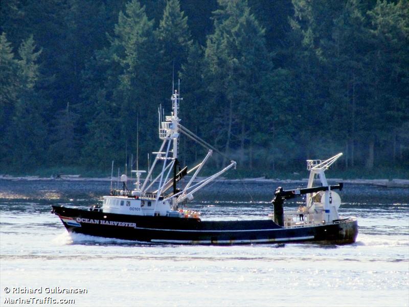 ocean harvester (Unknown) - IMO , MMSI 367662000, Call Sign WDL3973 under the flag of United States (USA)