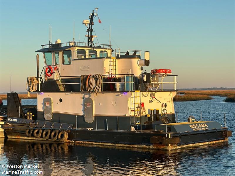 mocama (Tug) - IMO , MMSI 368296660, Call Sign WDN6174 under the flag of United States (USA)