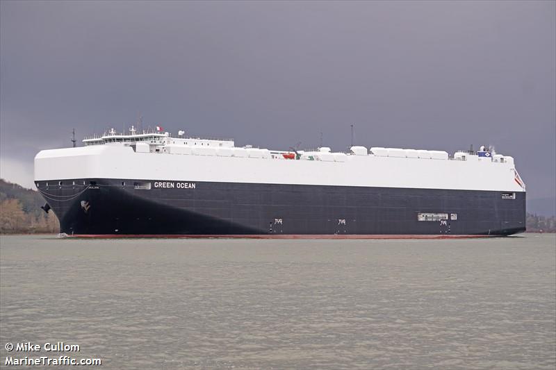 green ocean (Vehicles Carrier) - IMO 9981910, MMSI 369543000, Call Sign KGOI under the flag of United States (USA)