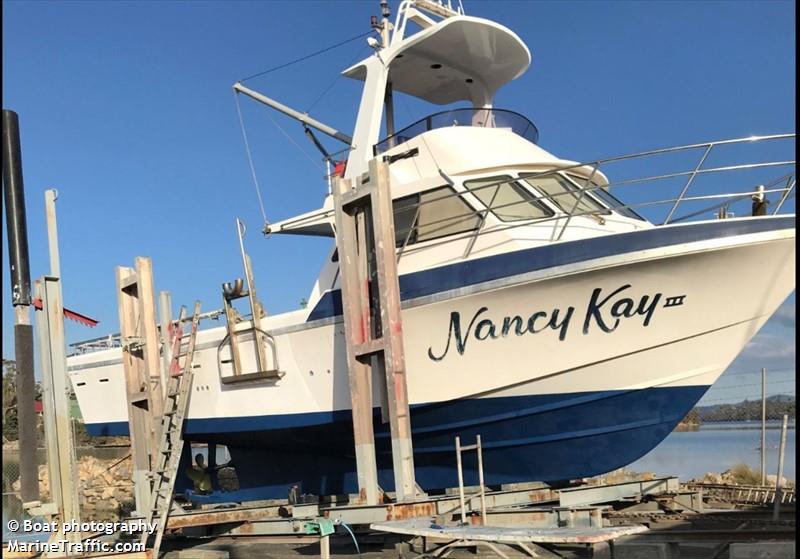 nancy-kay iii (Fishing vessel) - IMO , MMSI 503143240, Call Sign 452192 under the flag of Australia