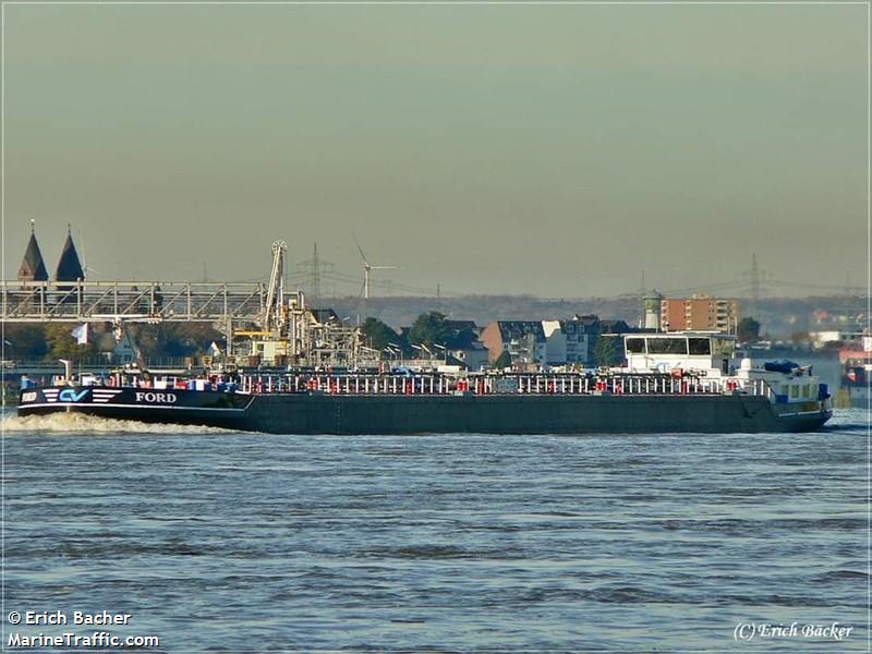 ford (Tanker) - IMO , MMSI 205567190, Call Sign PH9152 under the flag of Belgium