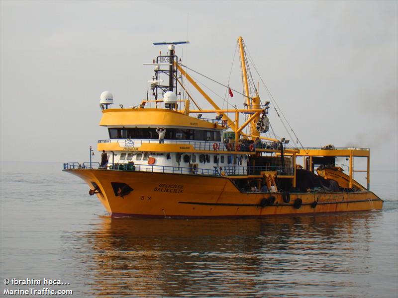 geciciler balikcilik (Fishing Vessel) - IMO 9471379, MMSI 271062088, Call Sign TCA2807 under the flag of Turkey