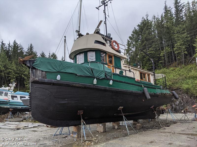 gulf tide (Tug) - IMO , MMSI 316052411 under the flag of Canada