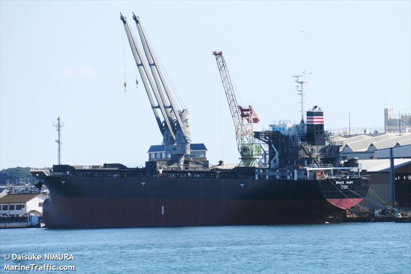 brave ruby (General Cargo Ship) - IMO 9998298, MMSI 352003387, Call Sign 3E7539 under the flag of Panama
