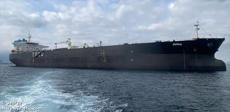 junia (Crude Oil Tanker) - IMO 9293155, MMSI 352003443, Call Sign 3E5110 under the flag of Panama