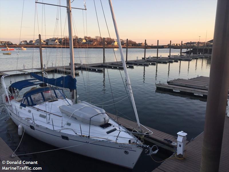 kraken (Sailing vessel) - IMO , MMSI 368036850 under the flag of United States (USA)