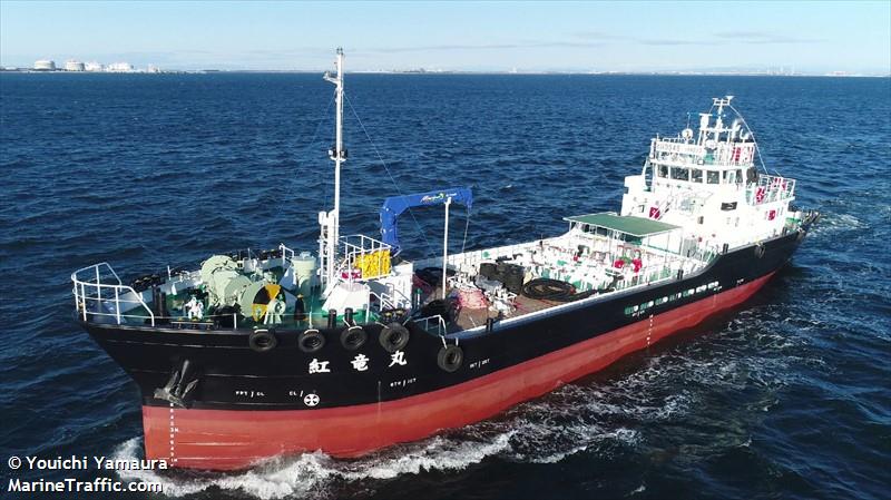 kohryumaru (Tanker) - IMO , MMSI 431018525, Call Sign JD5057 under the flag of Japan