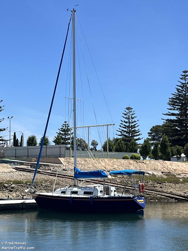 susani (Sailing vessel) - IMO , MMSI 503159840 under the flag of Australia