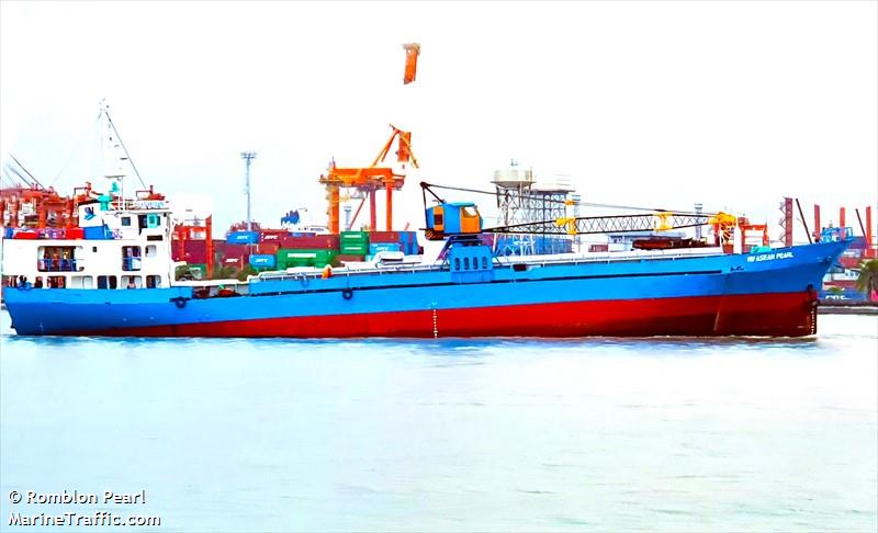mv asean pearl (Cargo ship) - IMO , MMSI 548970800, Call Sign DUH2281 under the flag of Philippines
