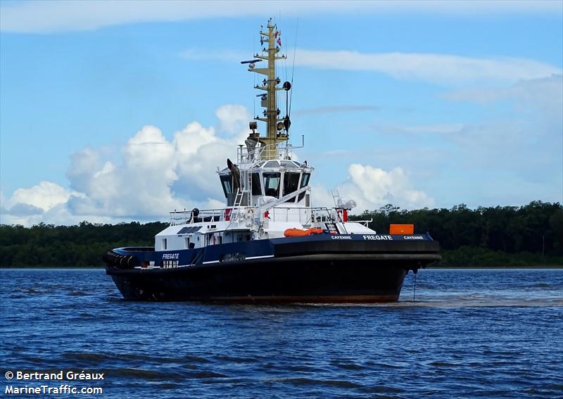 fregape (Tug) - IMO , MMSI 745005800, Call Sign FLBR under the flag of Guiana