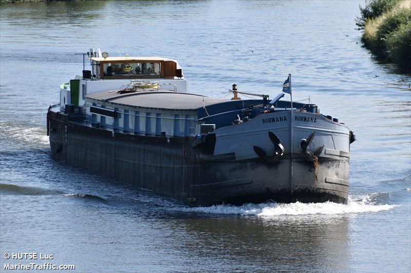 nirwana (Cargo ship) - IMO , MMSI 205369990, Call Sign OT3699 under the flag of Belgium