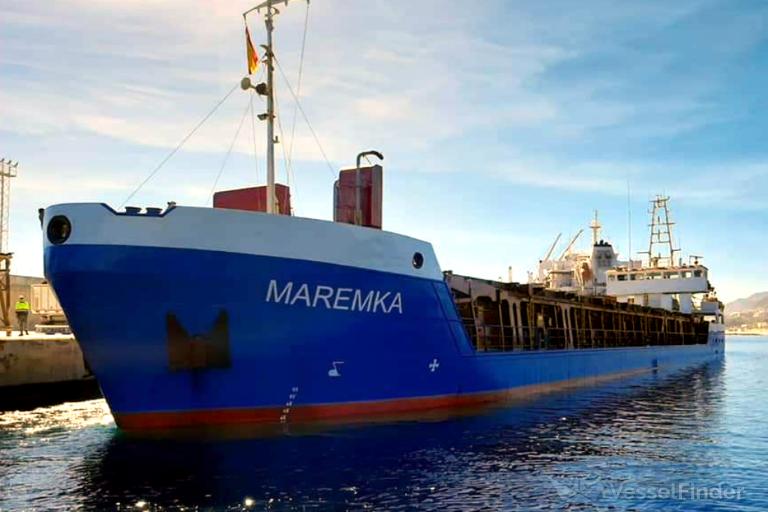 maremka (General Cargo Ship) - IMO 9137301, MMSI 205688000, Call Sign ONIN under the flag of Belgium