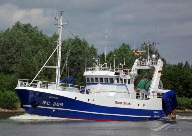 seewolf (Fishing Vessel) - IMO 8509052, MMSI 211267780, Call Sign DFAC under the flag of Germany