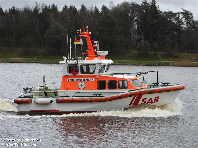 emil zimmermann (SAR) - IMO , MMSI 211290210, Call Sign DD4662 under the flag of Germany