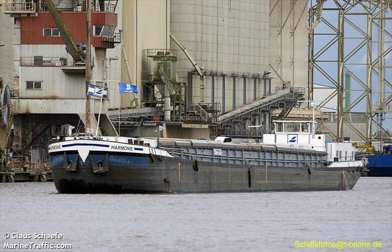 harmonie (Cargo ship) - IMO , MMSI 211467630, Call Sign DA 4039 under the flag of Germany