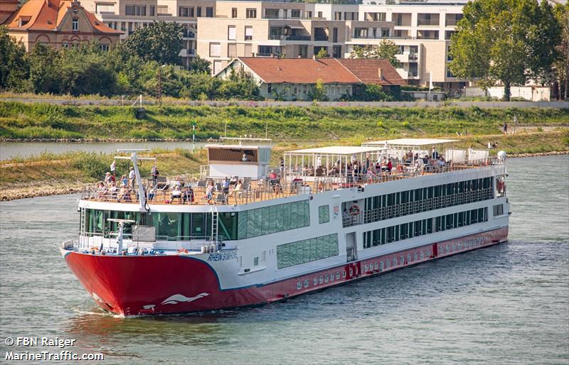 rhein symphonie (Passenger ship) - IMO , MMSI 211539230, Call Sign DG4282 under the flag of Germany