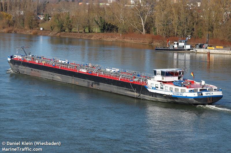 spica (Tanker) - IMO , MMSI 211813320, Call Sign DF3780 under the flag of Germany