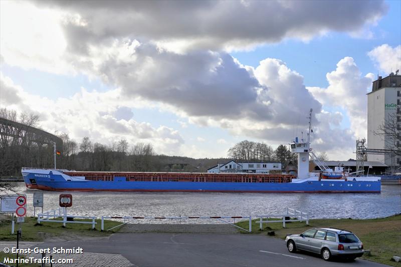 maureen s (General Cargo Ship) - IMO 8509820, MMSI 212746000, Call Sign P3FN8 under the flag of Cyprus