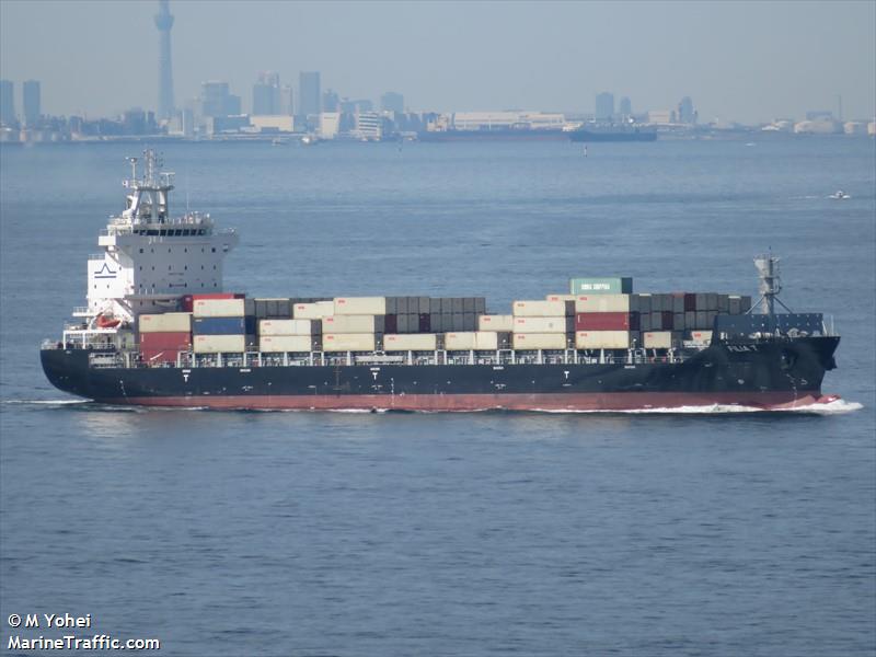 filia t (Container Ship) - IMO 9817901, MMSI 215002000, Call Sign 9HA4910 under the flag of Malta
