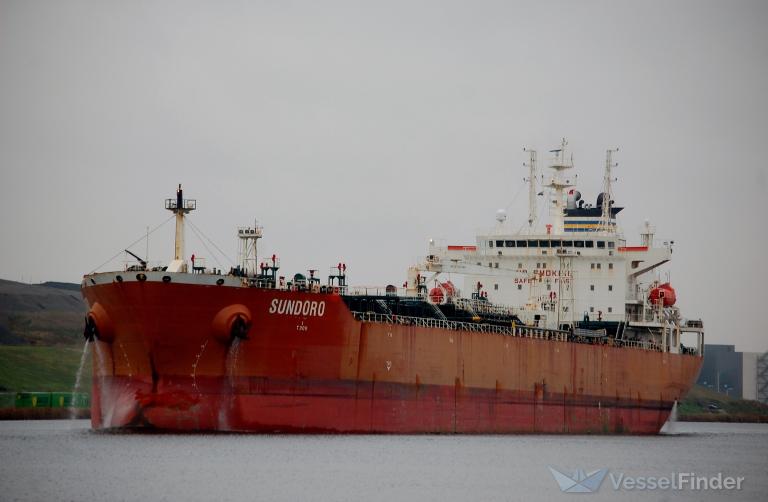 sundoro (Chemical/Oil Products Tanker) - IMO 9430181, MMSI 215473000, Call Sign 9HA5126 under the flag of Malta