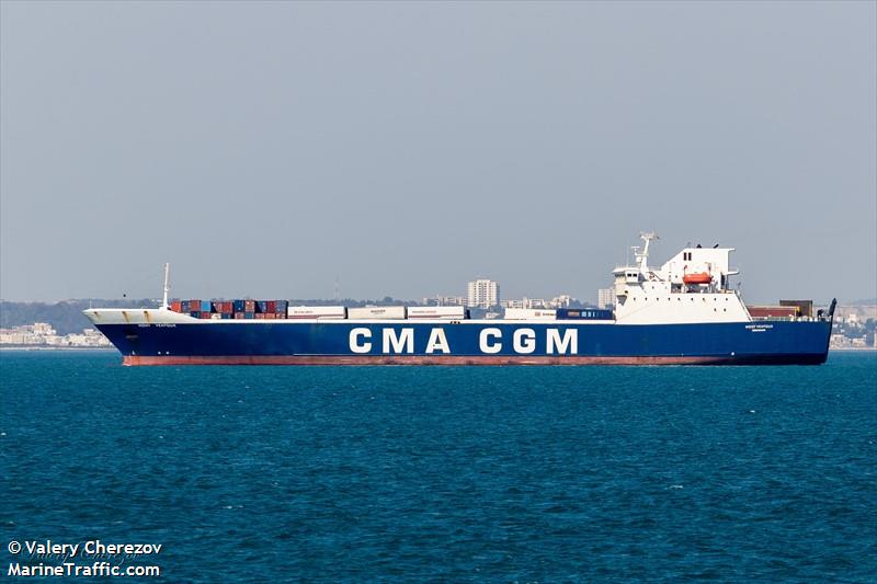 mont ventoux (Ro-Ro Cargo Ship) - IMO 9129586, MMSI 219024903, Call Sign OYHU2 under the flag of Denmark