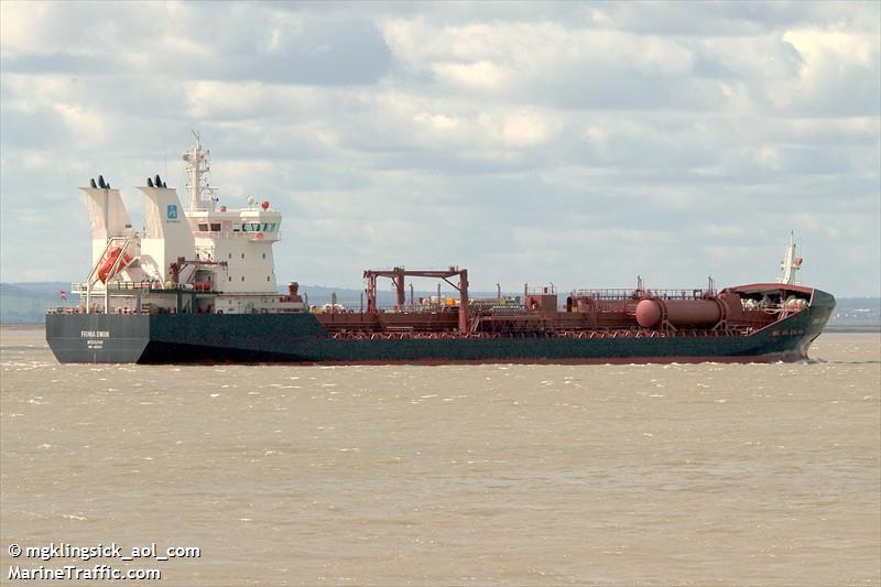 fionia swan (Chemical/Oil Products Tanker) - IMO 9328974, MMSI 220441000, Call Sign OVJG2 under the flag of Denmark