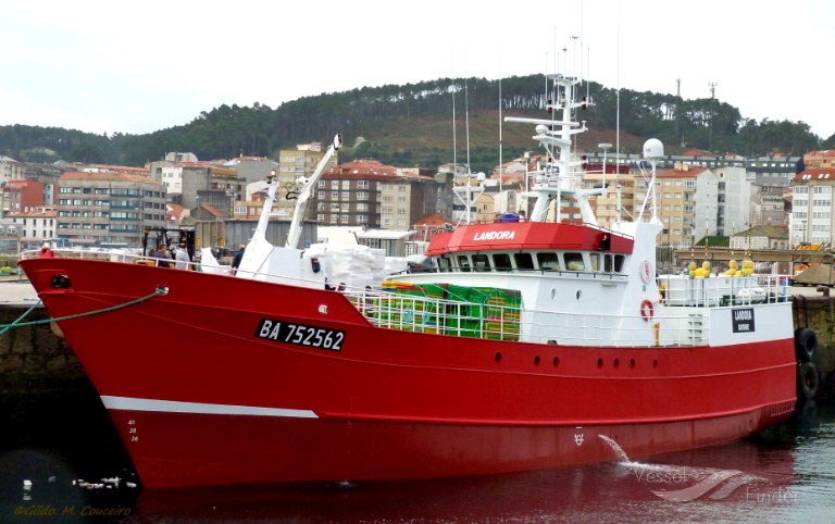 fv landora (Fishing vessel) - IMO , MMSI 227389000, Call Sign FGPL under the flag of France
