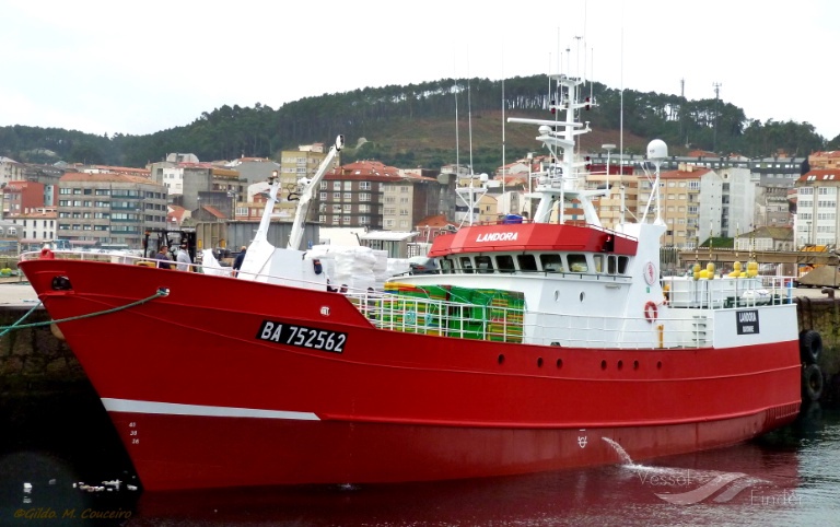 fv landora (Fishing Vessel) - IMO , MMSI 227389000, Call Sign FGPL under the flag of France