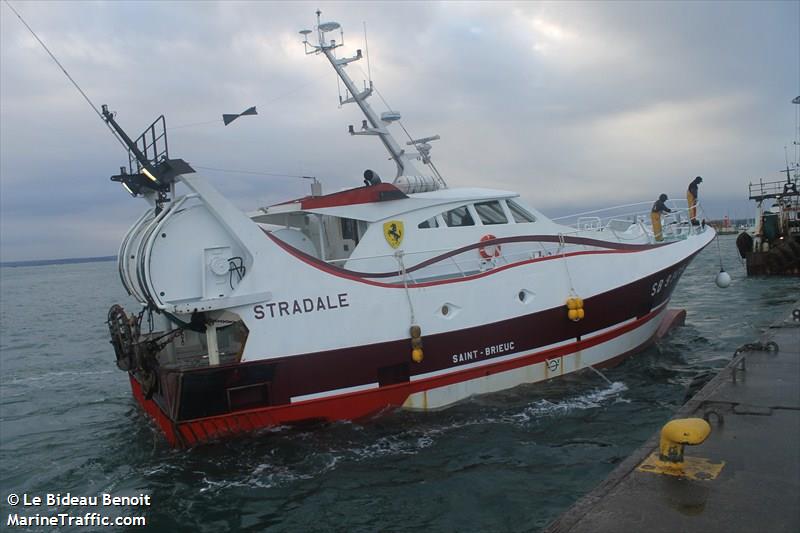 fv stradale (Fishing Vessel) - IMO , MMSI 228028900, Call Sign FIEP under the flag of France