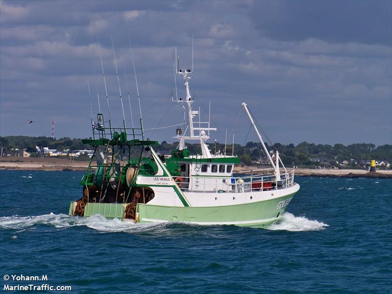 fv les vikings 2 (Fishing vessel) - IMO , MMSI 228133000, Call Sign FGQU under the flag of France
